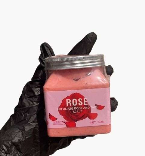 Rose body and face scrub (image 1) Rose body and face scrub (image 1)